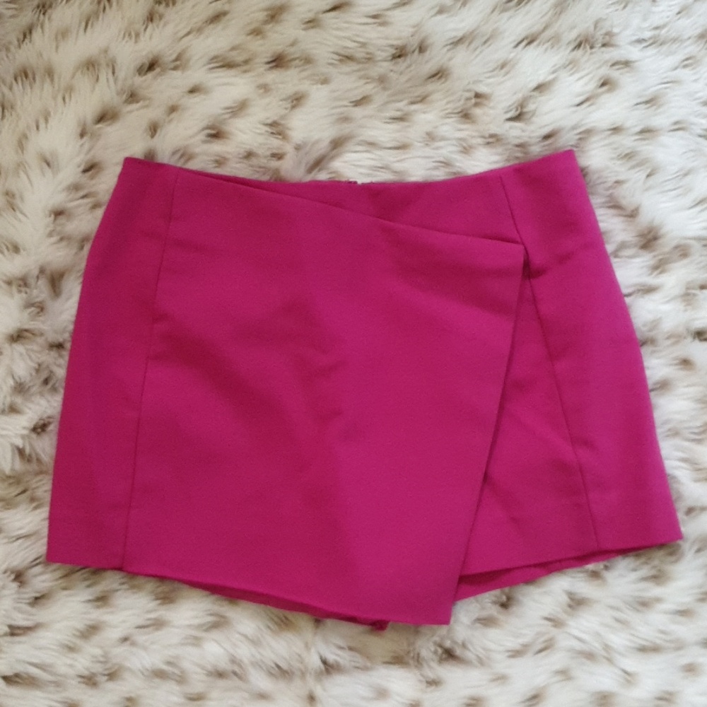 Dark Magenta Skorts